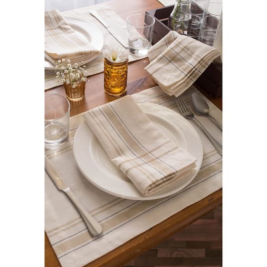 DII® French Chambray Dinner Napkins, 6ct.
